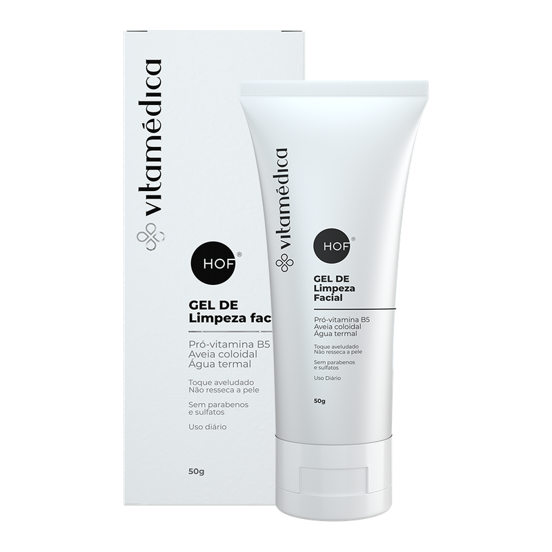 gel de limpeza facial
